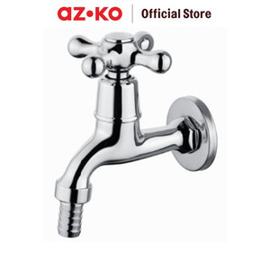 [EZO.0802125] AZKO Acroz Keran Air Dengan Ulir Standar F02 Kran Air Washing Machine Tap Keran Air Ruang Cuci Laundry Tools Gardening Tools Perlengkapan Rumah Tangga