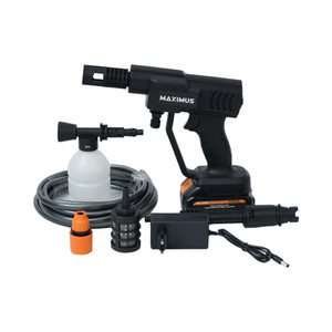 [EZO.0802126] AZKO Maximus Jet Pressure Washer Cordless - Hitam Mesin Cuci Steam Serbaguna Alat Pembersih Tekanan Tinggi Alat Kebersihan