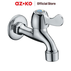 [EZO.0802142] AZKO Acroz Keran Air Chrome T2007A-F20 Kran Air Washing Tap Keran Air Ruang Cuci Washing Tools Perlengkapan Rumah Tangga