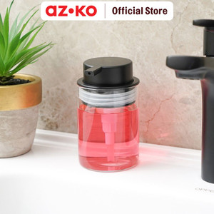 [EZO.0802170] AZKO Ataru 280 ml Botol Cairan Pump Multifunctional Pump Bottle Wadah Sabun Sampo Praktis Serbaguna Perlengkapan Traveling