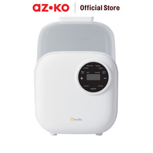 [EZO.0802181] AZKO Kindla Penghangat Botol Susu Bayi 6In1 - Abu-Abu / Putih Bottle Warmer Tempat Menghangatkan. Perlengkapan Rumah Tangga. Kebutuhan Bayi Sterilizer