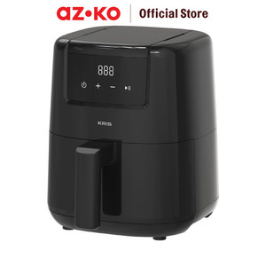 [EZO.0802206] AZKO Kris 2 ltr Air Fryer Af-203A - Hitam Alat Masak Goreng Pembuat Makanan Penggoreng Tanpa Minyak Elektronik Dapur