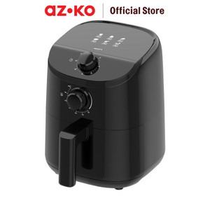 [EZO.0802207] AZKO Kris 2 ltr Air Fryer Af-201 - Hitam Alat Masak Goreng Pembuat Makanan Penggoreng Tanpa Minyak Elektronik Dapur