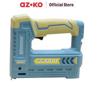 [EZO.0802209] AZKO Krisbow Stapler Tembak Cordless 5 In 1 Hekter Stepler Jepretan Kertas Peralatan Atk Alat Tulis Kantor