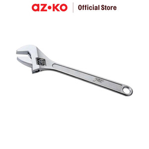 [EZO.0802218] AZKO Jetech Kunci Inggris 6 inci Wrench Pembuka Baut Mur Perlengkapan Perkakas Peralatan Tukang
