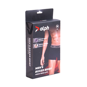[EZO.0802226] AZKO Alph Set 2 Pcs Celana Dalam Pria Boxer Basic Men Underpants Daleman Bawahan Pria Boxer Cowok - M