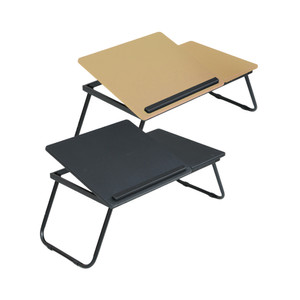 [EZO.0802230] AZKO Odi Meja Laptop Lipat Dengan Mouse Pad Folding Table Foldable Study Desk Meja Belajar Mini Serbaguna Tatakan Laptop Notebook Minimalis Table - Cokelat