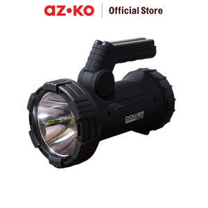 [EZO.0802238] AZKO Powerlite Lampu Sorot Rechargeable Dengan Powerbank 10 watt Outdoor Light Lampu Penyorot Garden Lamp