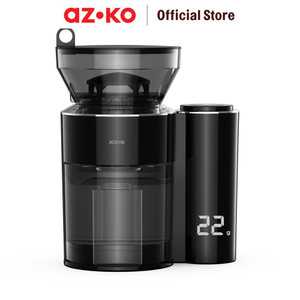 [EZO.0802241] AZKO Kris Coffee Grinder - Hitam Mesin Penghalus Kopi Grinding Machine Alat Penggiling Kopi Food Grade Pembuat Minuman Gilingan Kopi