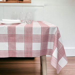 [EZO.0802256] AZKO Forhom Taplak Meja Pvc Checker Tablecloth Aesthetic Alas Meja Serbaguna Dekorasi Ruang Makan Ruang Tamu Home Decoration - 145x240cm