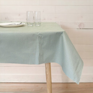 [EZO.0802257] AZKO Forhom Taplak Meja Pvc Kanvas Tablecloth Aesthetic Alas Meja Serbaguna Dekorasi Ruang Makan Ruang Tamu Home Decoration - Hijau, 145x240cm
