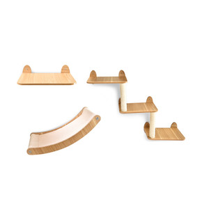 [EZO.0802263] AZKO Paws N Tail Pohon Bermain Kucing Shape Cat Tree Toy Mainan Cakaran Garukan Kucing Scratcher Tree Tempat Memanjat Bermain Kucing - Bridge