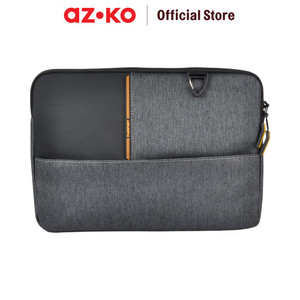 [EZO.0802312] AZKO Passport Filson Tas Laptop - Abu-Abu Tas Jinjing Selempang Laptop Laptop Bag Tempat Penyimpanan Notebook