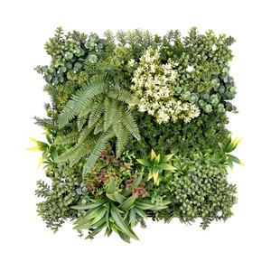 [EZO.0802328] AZKO Cc Grass Rhea Rumput Artifisial Dinding Tumbuhan Buatan Artificial Wall Grass Tanaman Artificial Hiasan Rumput Tembok Sintetis - 50x150 (3 pcs)