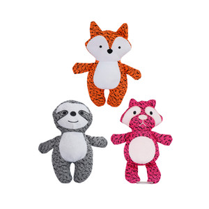 [EZO.0802341] AZKO Paws N Tail Hunting Mainan Anjing Plush Dog Toys Perlengkapan Bermain Anjing Alat Bermain Doggy Aksesoris Anabul - Fox