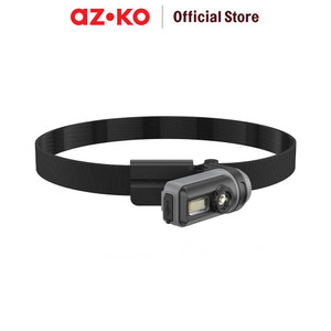[EZO.0802352] AZKO Powerlite Senter Kepala Rechargeable Dengan Magnet 500 Lumens Headlamp Emergency Lamp Headlight Head Torch Lampu Portable Travel Light