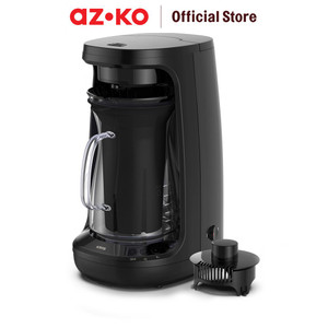 [EZO.0802357] AZKO Kris Coffee Drip Maker V60 3 In 1 - Hitam Coffee Brewing Dripper Alat Pembuat Kopi Alat Penyeduh Kopi Perlengkapan Dapur Cafe Restoran