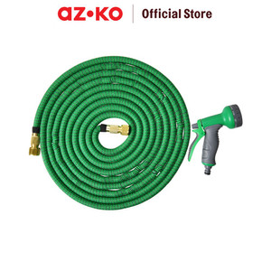 [EZO.0802367] AZKO Krisbow 22 mtr Set Selang Taman Expandable 1/2 - 5/8 Inci - Hijau Garden Expandable Hose Selang Air Melar Serbaguna Perlengkapan Taman Water Hose Outdoor