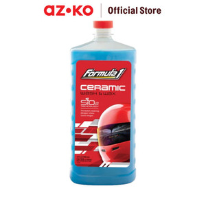 [EZO.0802373] AZKO Formula1 946 ml Sampo Mobil Ceramic Wash And Wax Car Shampoo Sabun Cuci Mobil Cairan Pembersih Kendaraan