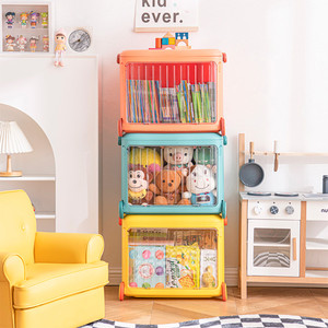 [EZO.0802378] AZKO Stora Kotak Penyimpanan Lipat Roda & Tutup Wadah Kotak Simpan Serbaguna Foldable Storage Box Dengan Handle Boks Organizer - Hijau