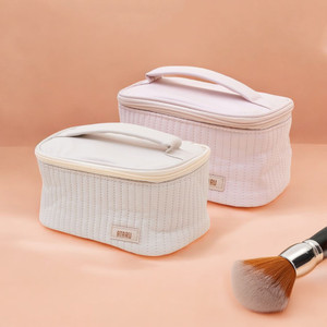 [EZO.0802390] AZKO Ataru Tas Kosmestik Pu Tas Makeup Organizer Alat Dandan Storage Bag Pouch Kosmetik