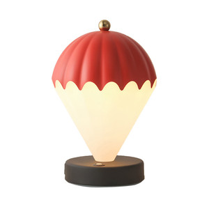 [EZO.0802405] AZKO Apa Lampu Meja Led Air Baloon Decorative Table Lamp Lampu Dekorasi Meja Serbaguna Alat Penerangan Indoor Lampu Tidur Aesthetic - Merah