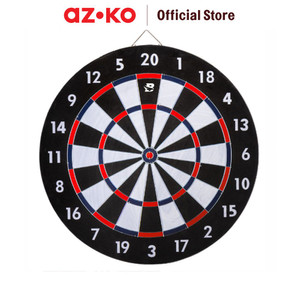 [EZO.0802415] AZKO Berwyn Flocked Dartboard Game Papan Dart Game Panahan Dinding Permainan Indoor