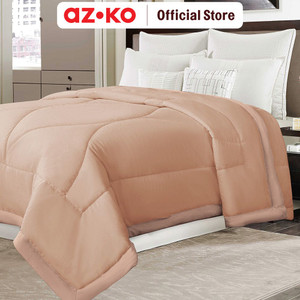 [EZO.0802428] AZKO Sleeplite 150X200 cm Selimut Microfiber Summer Solid - Apricot Blanket Polos Kain Penghangat Tubuh Aksesoris Tempat Tidur Bedroom Accessories Perlengkapan Kamar Tidur