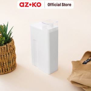 [EZO.0802464] AZKO Ataru 1 ltr Tempat Detergen Plastik - Putih Water Drinking Bottle Botol Air Bpa Free Wadah Minuman Perlengkapan Minum Drinkware