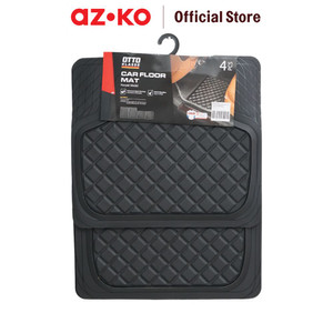 [EZO.0802500] AZKO Otto Klase Set 4 Pcs Karpet Mobil Tpe 1323 - Hitam Car Carpet Aksesoris Alas Interior Mobil Car Cabin Mat Perlengkapan Otomotif