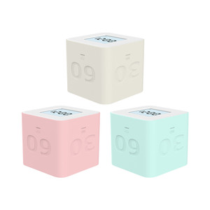 [EZO.0802532] AZKO Arthome Jam Meja Dengan Timer 4 Fixed Flip Desk Clock Jam Digital Aesthetic Dekorasi Meja Hiasan Rumah Tempat Komersial - Hijau