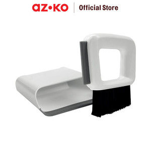 [EZO.0802591] AZKO Proclean Set Sapu & Pengki Mini - Putih Floor Cleaner Set Sapu Dan Serokan Kecil Broom And Dust Pan Alat Kebersihan Cleaning Tool