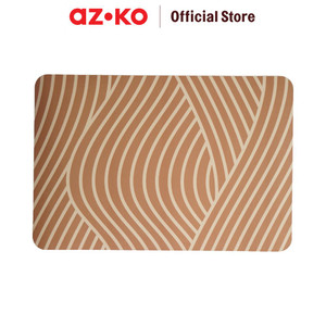 [EZO.0802615] AZKO Forhom 60X40 cm Keset Kamar Mandi Diatomite Soft Waves Bathmat Motif Kain Lap Kaki Toilet Bathroom Door Mat Alas Lantai