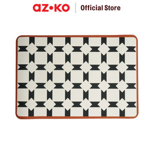 [EZO.0802618] AZKO Forhom 60X40 cm Cruella Keset Kamar Mandi Diatomite Soft Bathmat Motif Kain Lap Kaki Toilet Bathroom Door Mat Alas Lantai