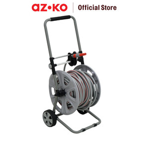 [EZO.0802619] AZKO Krisbow 45 mtr Set Selang Air Foldable 1/2 inci Garden Hose Reel Selang Air Serbaguna Perlengkapan Taman Water Hose Outdoor