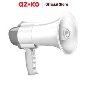 [EZO.0802652] AZKO Krisbow Megaphone 10 Watt Alat Pengeras Suara Portable Speaker Pengumuman Perlengkapan Elektronik