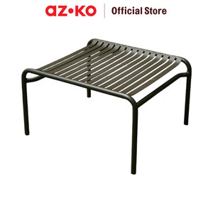 [EZO.0802654] AZKO Soleil Khatulistiwa Meja Taman - Sandy Coffee Meja Luar Ruangan Garden Table Balcony Desk Furnitur Taman Outdoor Furniture