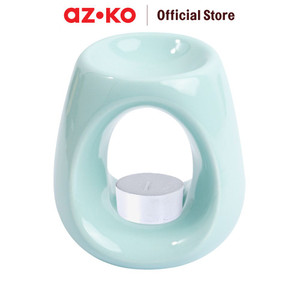 [EZO.0802663] AZKO Arthome 10.6X8.7X11 cm Tungku Aromaterapi - Biru Tempat Bakaran Minyak Aromaterapi Wadah Essential Oil Oil Burner