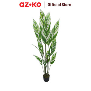 [EZO.0802671] AZKO Arthome 170 cm Tanaman Artifisial Variegated Skybird Dengan Pot Tumbuhan Tanaman Buatan Dekorasi Plant Sintetis Pajangan Rumah Serbaguna Hiasan Properti Foto