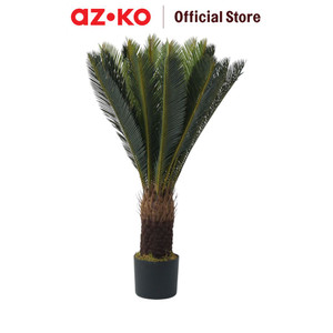 [EZO.0802679] AZKO Arthome 82 cm Tanaman Artifisial Cycas Dengan Pot - Hijau Tumbuhan Tanaman Buatan Dekorasi Plant Sintetis Pajangan Rumah Serbaguna Hiasan Properti Foto