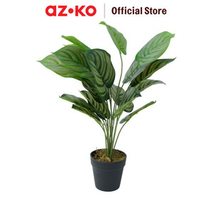 [EZO.0802680] AZKO Arthome 60 cm Tanaman Artifisial Green Apple Leaves - Hijau Tumbuhan Tanaman Buatan Dekorasi Plant Sintetis Pajangan Rumah Serbaguna Hiasan Properti Foto