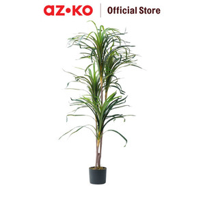 [EZO.0802681] AZKO Arthome 140 cm Tanaman Artifisial Dracaena Dengan Pot - Hijau Tumbuhan Tanaman Buatan Dekorasi Plant Sintetis Pajangan Rumah Serbaguna Hiasan Properti Foto