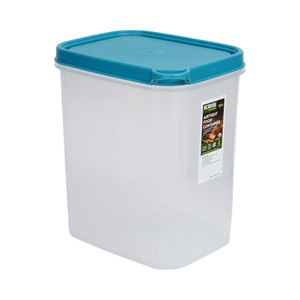 [EZO.0802684] AZKO Kris Wadah Makanan Rectangle Food Container Kotak Makan Food Grade Serbaguna Tempat Makanan Food Storage Kitchenware - Abu-abu, 1.4