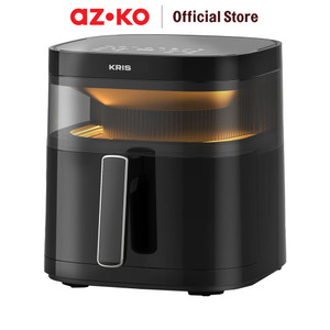 [EZO.0802736] AZKO Kris 6 ltr Air Fryer - Hitam Alat Masak Goreng Pembuat Makanan Penggoreng Tanpa Minyak Elektronik Dapur