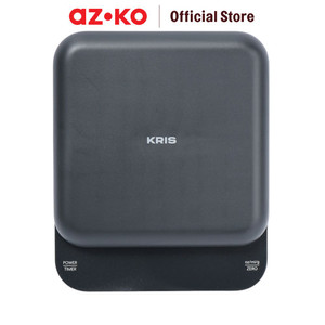 [EZO.0802744] AZKO Kris Timbangan Dapur Rechargeable Mini - Hitam Kitchen Scale Alat Pengukur Berat Bahan Makanan Serbaguna Perlengkapan Dapur Peralatan Masak