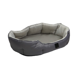 [EZO.0802800] AZKO Paws N Tail Tempat Tidur Hewan Waterproof Oxford Pet Bed Kasur Hewan Peliharaan Alas Tidur Anjing Kucing Pet Accessories - Abu-abu