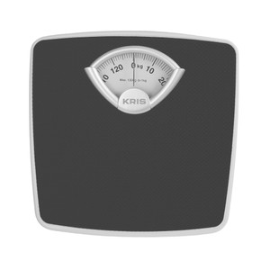 [EZO.0802804] AZKO Kris Timbangan Badan Mekanik Body Weight Scale Alat Pengukur Berat Badan Penghitung Berat Tubuh - Biru