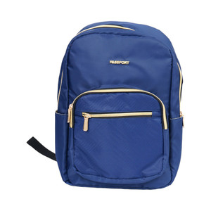 [EZO.0802806] AZKO Passport Jennie Tas Ransel Adult Backpack Tas Punggung Dewasa Ransel Gendong Serbaguna - Biru