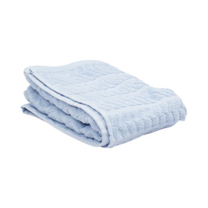 [EZO.0802829] AZKO Forhom Handuk Travel Herringbone Bath Towel Cotton Anduk Badan Travel Perlengkapan Traveling - Biru