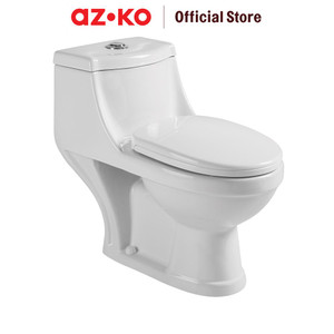 [EZO.0802844] AZKO Fosa Kloset Duduk Washdown Monoblock A2156 Sitting Toilet Wc Duduk Perlengkapan Kamar Mandi Bathroom Tools